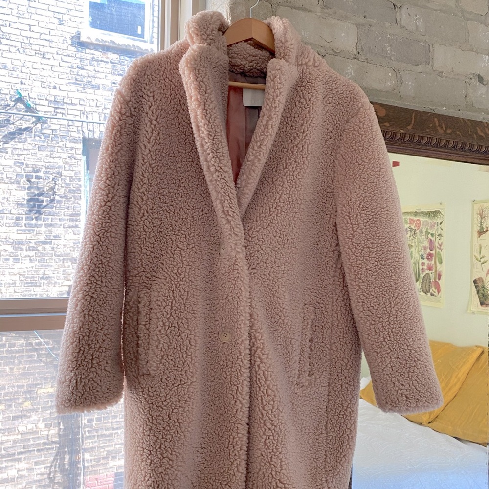 Aritzia Wilfred Free Teddy Cocoon